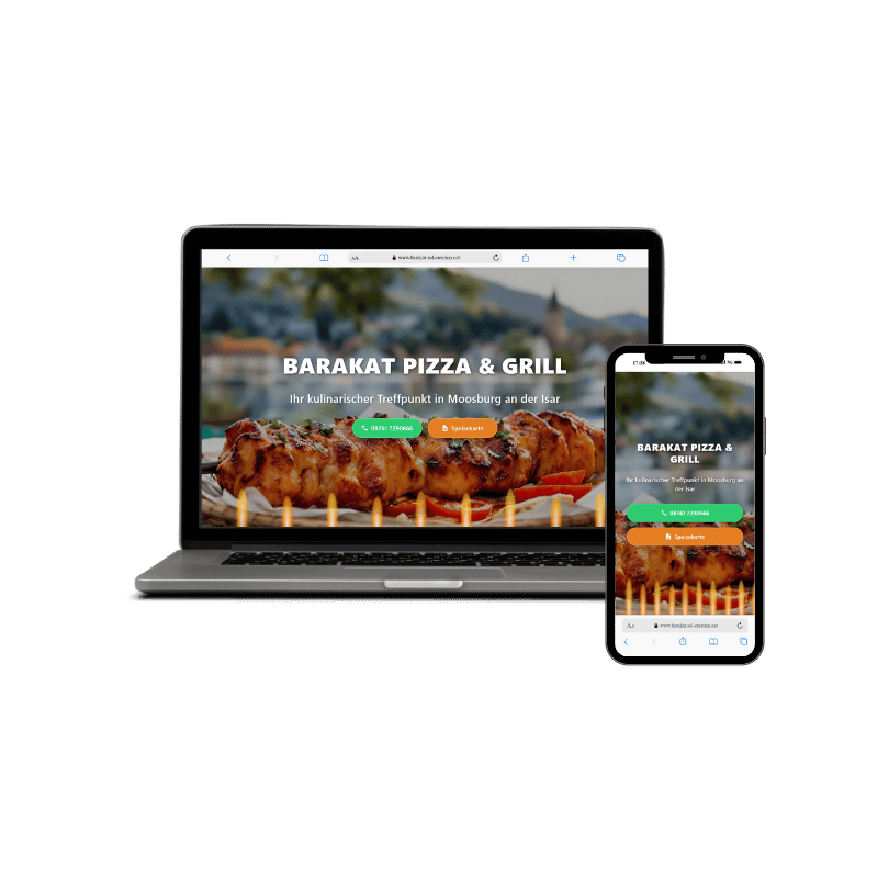 Barakat Grill Website